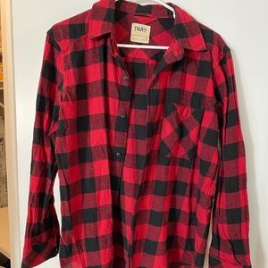 TNA brand Flannel plaid bought at aritzia